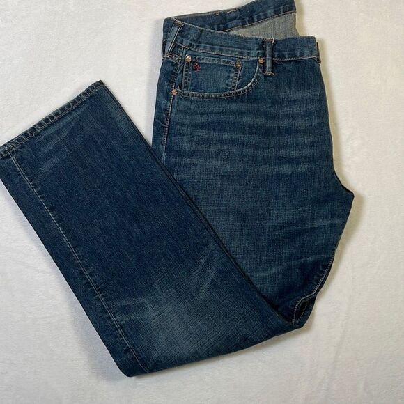 Polo‎ Ralph Lauren vintage Cotton Jeans- Men 38x32 - Picture 1 of 10